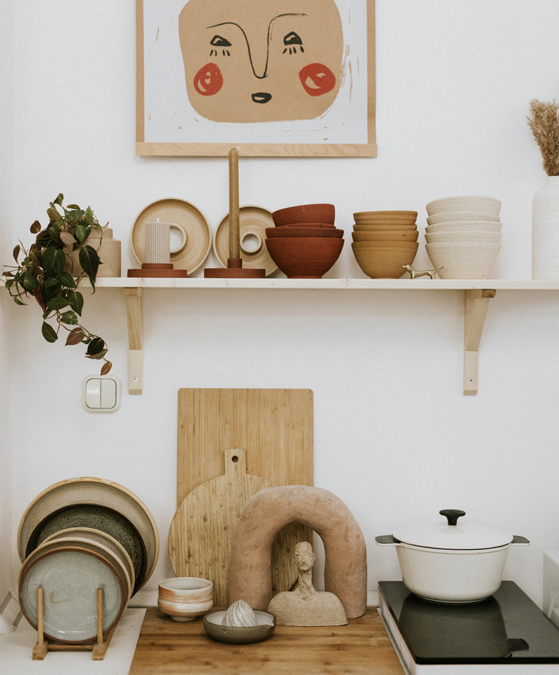 „Make a wish” incense holder, baked clay