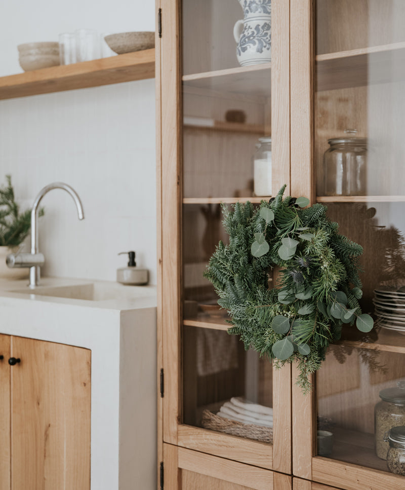Misty Pine hanging wreath