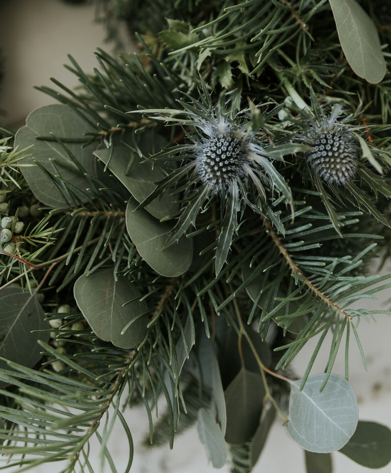 Misty Pine hanging wreath