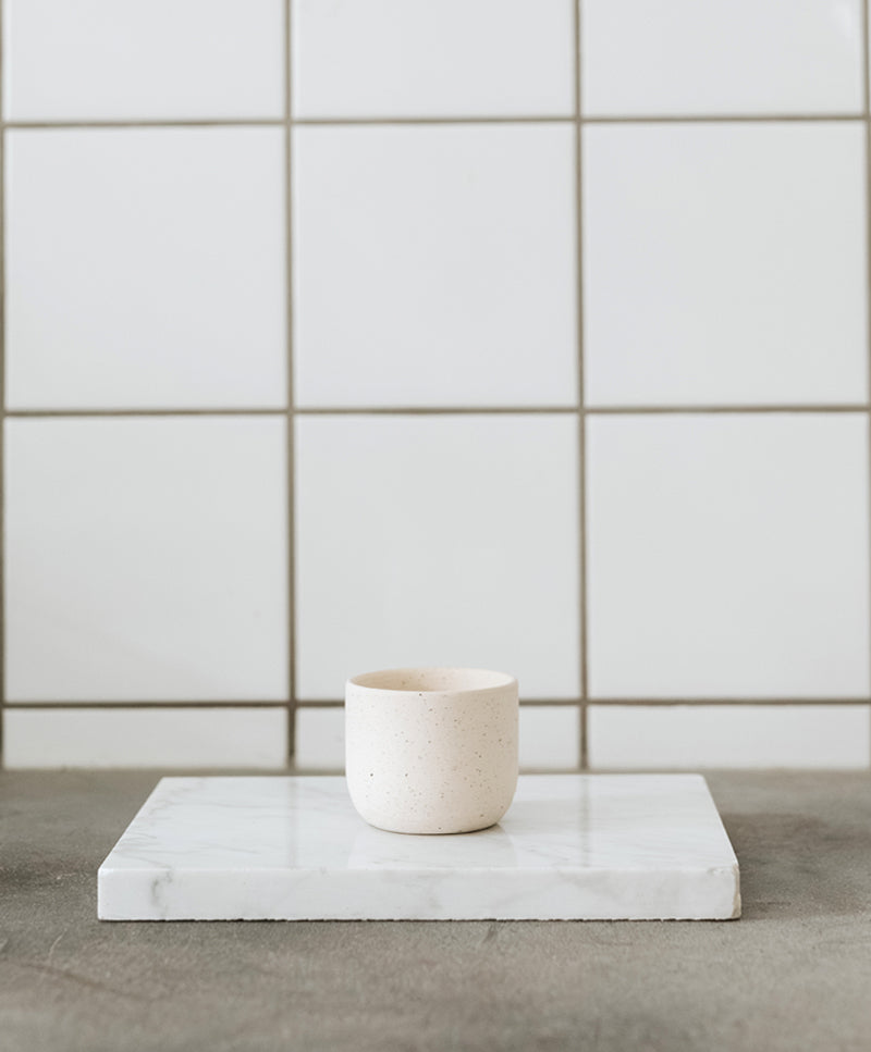 NEST kaspó, Shell white, base, mini