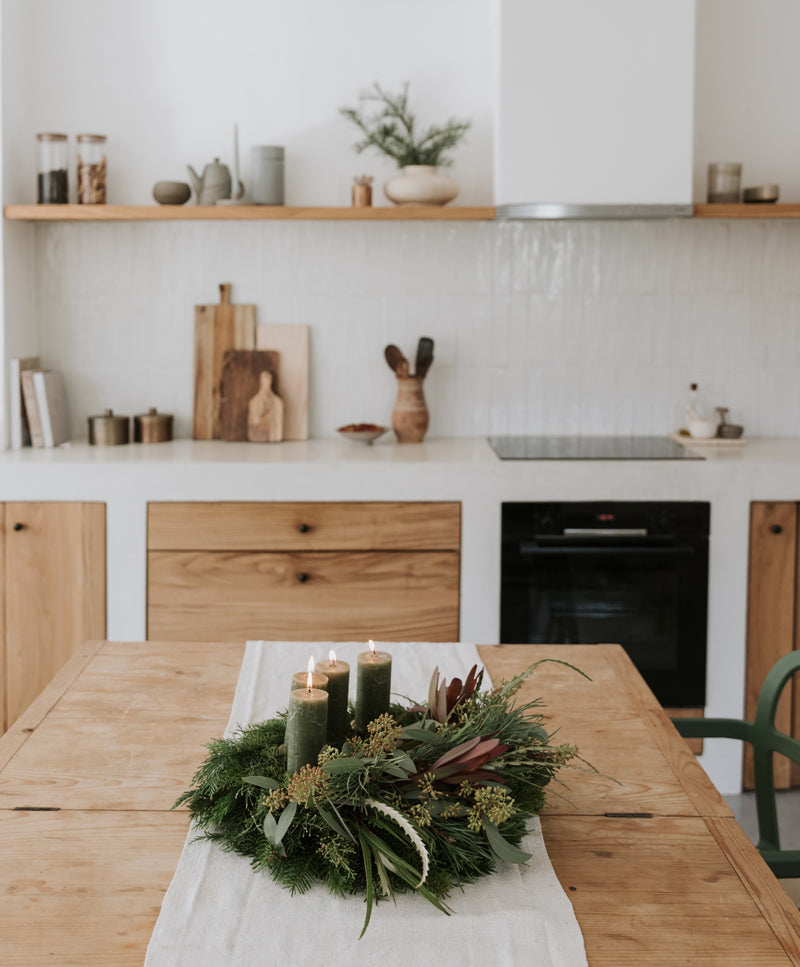 Velvet Woods Advent wreath