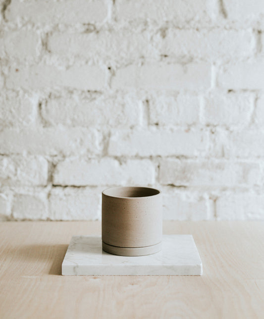 EARTH kaspó, Pale oak, mini